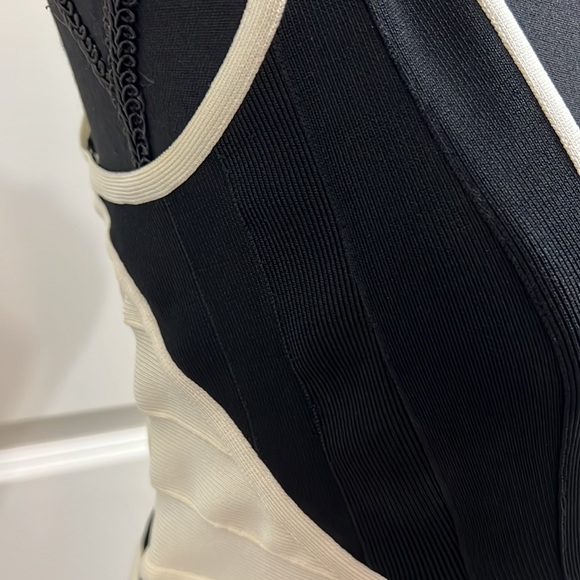 Like New Herve Leger Colorblock Dress - Picture 4 of 9